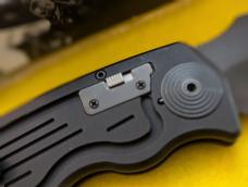 NIB SOG-TAC ST-06 Automatic Knife Drop Point (3.5" Black) 