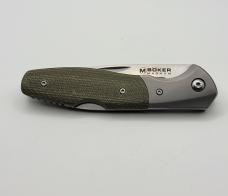 Boker Magnum 01SC079 Nice Lockback Knife Green Micarta #19 Boker Magnum 01SC079 Nice Lockback Knife Green Micarta #19