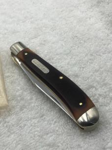 Vintage Schrade USA 194OT One Blade Liner Lock Back Trapper In Box Hard To Find Vintage Schrade USA 194OT One Blade Liner Lock Back Trapper In Box Hard To Find