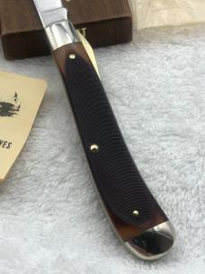 Vintage Schrade USA 194OT One Blade Liner Lock Back Trapper In Box Hard To Find Vintage Schrade USA 194OT One Blade Liner Lock Back Trapper In Box Hard To Find