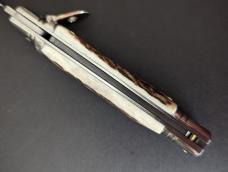 NEW OLD STOCK AKC ITALIAN made Slimline Leverlock 20cm - 8” Stag Horn.. NEW OLD STOCK AKC ITALIAN made Slimline Leverlock 20cm - 8” Stag Horn..