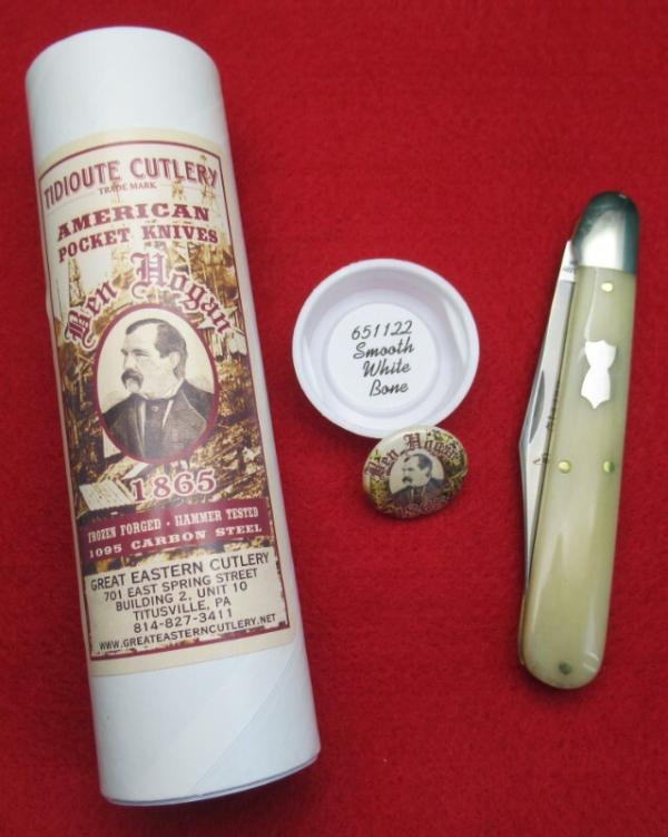 Tidioute Cutlery American Pocket Knives Ben Hogan Knife. GEC (651122) 1865. New in The Tube. .......