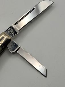 Colt CT240 Congress Four Blade Pocket Knife with Black Stag Bone Handle #39 Colt CT240 Congress Four Blade Pocket Knife with Black Stag Bone Handle #39