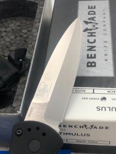 Benchmade 3551 Stimulus Push Button Automatic Knife New In Box Made In USA Discontinued Benchmade 3551 Stimulus Push Button Automatic Knife New In Box Made In USA Discontinued
