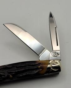 Colt CT211 Congress Brown Stag Pocket knife #43 Colt CT211 Congress Brown Stag Pocket knife #43