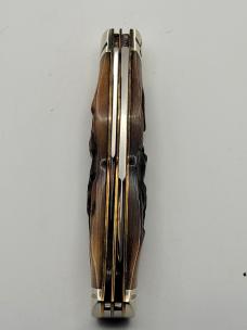 Colt CT208 Brown Stag Gunstock Pocket Knife #44 Colt CT208 Brown Stag Gunstock Pocket Knife #44
