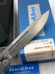 Benchmade 85 Bali Song First Production New In Box Made In USA 