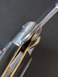 OLDER NO-NAME 33CM-13INCH BRAZILIAN HORN BAYONET STILETTO MANIAGO ITALY OLDER NO-NAME 33CM-13INCH BRAZILIAN HORN BAYONET STILETTO MANIAGO ITALY