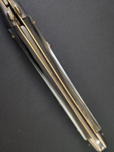 OLDER NO-NAME 33CM-13INCH BRAZILIAN HORN BAYONET STILETTO MANIAGO ITALY OLDER NO-NAME 33CM-13INCH BRAZILIAN HORN BAYONET STILETTO MANIAGO ITALY