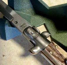 Italian 7 inch Pick Lock (new) Dolphin Tang nice Italian 7 inch Pick Lock (new) Dolphin Tang nice