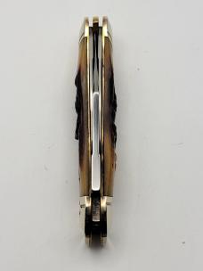 Colt CT207 Splitback Whittler 3 Blade Stag Bone Pocket Knife #48 Colt CT207 Splitback Whittler 3 Blade Stag Bone Pocket Knife #48
