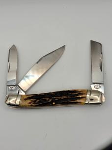 Colt CT322 Stockman Brown Stag Bone knife #49 Colt CT322 Stockman Brown Stag Bone knife #49