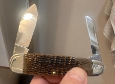 1989 Case XX Snowshoe - the 1989 NKCA Club Knife with original box. Mint condition! 1989 Case XX Snowshoe - the 1989 NKCA Club Knife with original box. Mint condition!