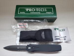 Excellent Pro-Tech Dark Angel Black on Black. Free Shipping.