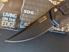 SOG Knives Mini SOG TAC Automatic Knife (3" Black) ST-11