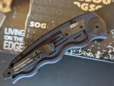 SOG Knives Mini SOG TAC Automatic Knife (3" Black) ST-11