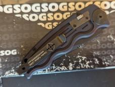 SOG Knives Mini SOG TAC Automatic Knife (3" Black) ST-11