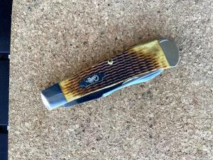 CASE XX MAHONING VALLEY 2021 14  JUMBO TRAPPER KNIFE