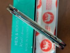 2000 HEN & ROOSTER Solingen 352 MOP Genuine Mother of Pearl Canoe MINT NEW IN BOX 2000 HEN & ROOSTER Solingen 352 MOP Genuine Mother of Pearl Canoe MINT NEW IN BOX