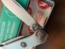 2000 HEN & ROOSTER Solingen 352 MOP Genuine Mother of Pearl Canoe MINT NEW IN BOX 2000 HEN & ROOSTER Solingen 352 MOP Genuine Mother of Pearl Canoe MINT NEW IN BOX