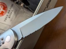  1990'S BOKER TOP LOCK II CONVERSION AUTOMATIC IN BLUE BONE MADE IN GERMANY 