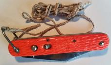 VINTAGE SCHRADE WALDEN ORANGE PARACHUTE KNIFE VINTAGE SCHRADE WALDEN ORANGE PARACHUTE KNIFE