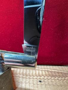 Krusius German Barlow single blade MIRRR FINISH 5” CLOSED Krusius German Barlow single blade MIRRR FINISH 5” CLOSED