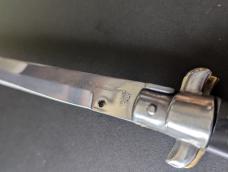 OLDER NO-NAME 33CM-13INCH BRAZILIAN HORN BAYONET STILETTO MANIAGO ITALY OLDER NO-NAME 33CM-13INCH BRAZILIAN HORN BAYONET STILETTO MANIAGO ITALY