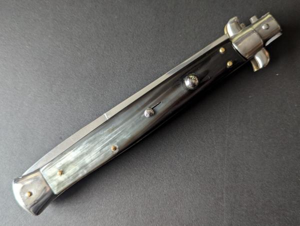 OLDER NO-NAME 33CM-13INCH BRAZILIAN HORN BAYONET STILETTO MANIAGO ITALY OLDER NO-NAME 33CM-13INCH BRAZILIAN HORN BAYONET STILETTO MANIAGO ITALY