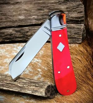 New Release! RoseCraft Blades Lick Creek Loom Fixer RCT025-RAB Rose Madder Knife D2 Sheepsfoot Blade