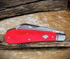 New Release! RoseCraft Blades Lick Creek Loom Fixer RCT025-RAB Rose Madder Knife D2 Sheepsfoot Blade New Release! RoseCraft Blades Lick Creek Loom Fixer RCT025-RAB Rose Madder Knife D2 Sheepsfoot Blade