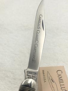Vintage Camillus Classic Cartridge Knife CCC-3 1993 7mm Mauser Cartridge Shield Vintage Camillus Classic Cartridge Knife CCC-3 1993 7mm Mauser Cartridge Shield