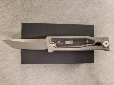 REATE EXO-M BLACK MICARTA/TITANIUM HANDLE GRAVITY KNIFE REATE EXO-M BLACK MICARTA/TITANIUM HANDLE GRAVITY KNIFE