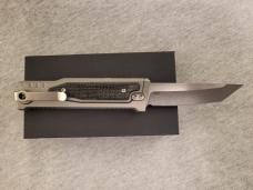 REATE EXO-M BLACK MICARTA/TITANIUM HANDLE GRAVITY KNIFE REATE EXO-M BLACK MICARTA/TITANIUM HANDLE GRAVITY KNIFE