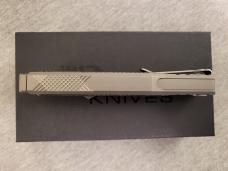 REATE EXO-M BLACK MICARTA/TITANIUM HANDLE GRAVITY KNIFE REATE EXO-M BLACK MICARTA/TITANIUM HANDLE GRAVITY KNIFE