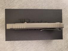 REATE EXO-M BLACK MICARTA/TITANIUM HANDLE GRAVITY KNIFE REATE EXO-M BLACK MICARTA/TITANIUM HANDLE GRAVITY KNIFE