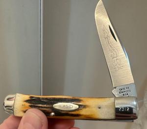 ‘78-79 *(Variant)* Case XX Stag Single blade Trapper 5154. See pics for details of this rare knife. 