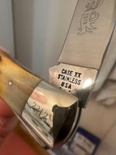 ‘78-79 *(Variant)* Case XX Stag Single blade Trapper 5154. See pics for details of this rare knife. ‘78-79 *(Variant)* Case XX Stag Single blade Trapper 5154. See pics for details of this rare knife.