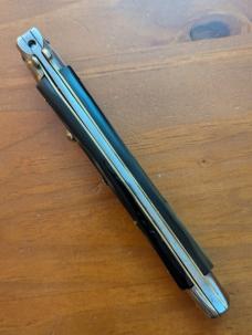 OLDER NO-NAME 33CM-13INCH BRAZILIAN HORN BAYONET STILETTO STAMPED MANIAGO ITALY OLDER NO-NAME 33CM-13INCH BRAZILIAN HORN BAYONET STILETTO STAMPED MANIAGO ITALY