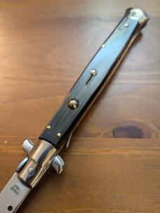OLDER NO-NAME 33CM-13INCH BRAZILIAN HORN BAYONET STILETTO STAMPED MANIAGO ITALY OLDER NO-NAME 33CM-13INCH BRAZILIAN HORN BAYONET STILETTO STAMPED MANIAGO ITALY