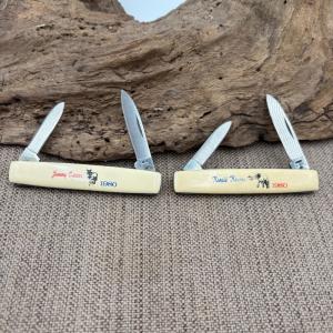 RARE 1980 Presidential Campaign Pocket knives Reagan, Carter CASE XX 278 (64)