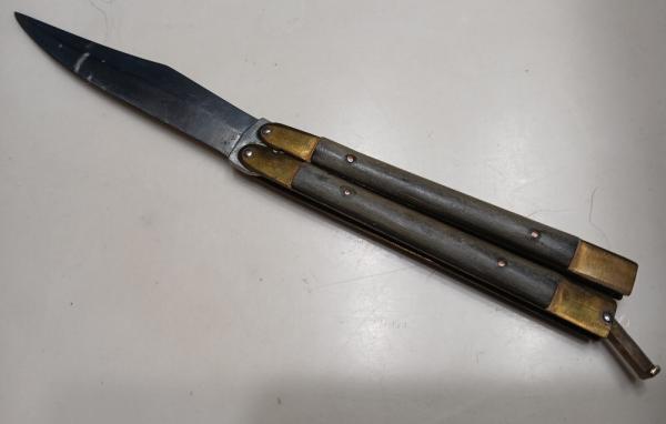9.0" Vintage WW2 Filipino handmade Balisong 9.0" Vintage WW2 Filipino handmade Balisong