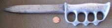 WW2 Knuckle Fighting Knife JOHN EK KNIFE HAMDEN CONN. 2D516 WW2 Knuckle Fighting Knife JOHN EK KNIFE HAMDEN CONN. 2D516