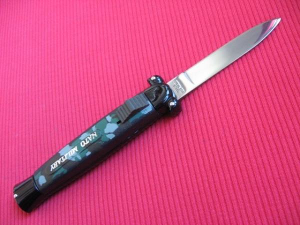 Vintage K-108 Front Opener NATO MILITARY OTF Switchblade Knife 