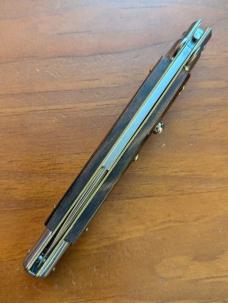 NEW Frank Beltrame Stiletto 28cm - 11” Ziricote Wood Bayonet Blade NEW Frank Beltrame Stiletto 28cm - 11” Ziricote Wood Bayonet Blade