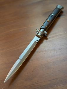 NEW Frank Beltrame Stiletto 28cm - 11” Ziricote Wood Bayonet Blade NEW Frank Beltrame Stiletto 28cm - 11” Ziricote Wood Bayonet Blade