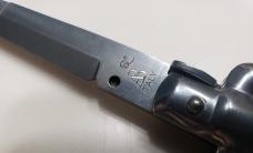  Rare Vintage 9" ARMANDO BELTRAME Switchblade with Imitation Pearl Scales 