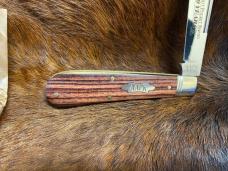 2024 AAPK Club Knife, GEC Great Eastern Cutlery, Kingwood Scales, Ramsfoot Carbon Blade, 933124 2024 AAPK Club Knife, GEC Great Eastern Cutlery, Kingwood Scales, Ramsfoot Carbon Blade, 933124