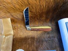 2024 AAPK Club Knife, GEC Great Eastern Cutlery, Kingwood Scales, Ramsfoot Carbon Blade, 933124 2024 AAPK Club Knife, GEC Great Eastern Cutlery, Kingwood Scales, Ramsfoot Carbon Blade, 933124