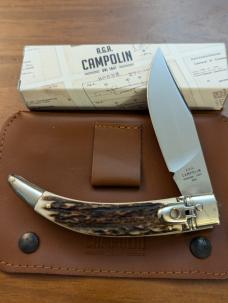 NEW IN BOX STAG AGA CAMPOLIN DIANA LEVERLOCK AUTO WITH SHEATH NEW IN BOX STAG AGA CAMPOLIN DIANA LEVERLOCK AUTO WITH SHEATH